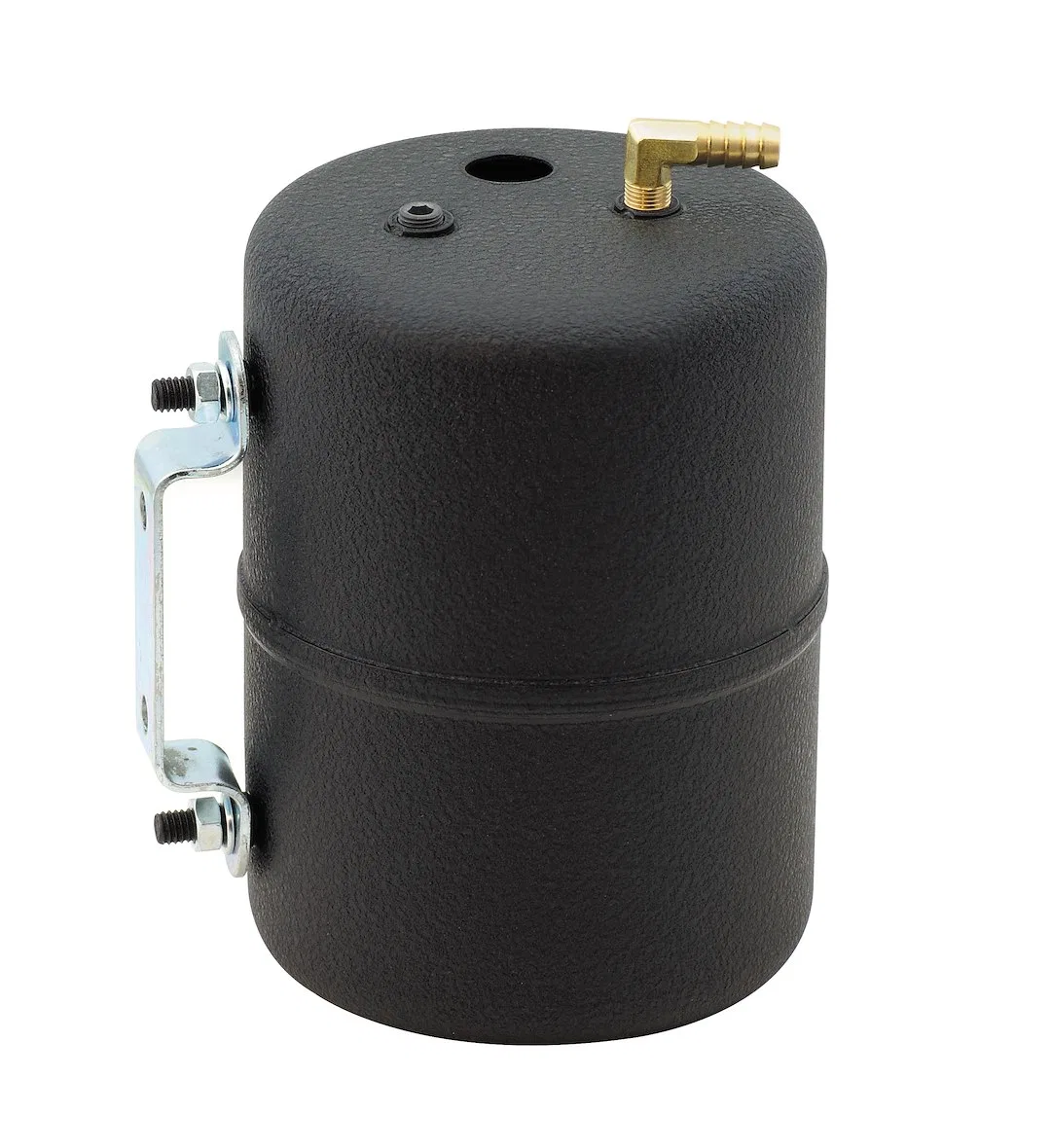 3701 – MR GASKET Vacuum Canister, Black Painted Steel